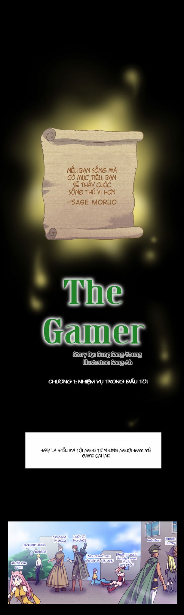 The Gamer Chapter 1 - Trang 0