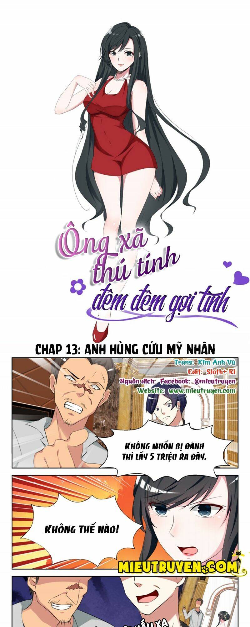 Ông Xã Thú Tính Đêm Đêm Gợi Tình Chapter 13 - Trang 0