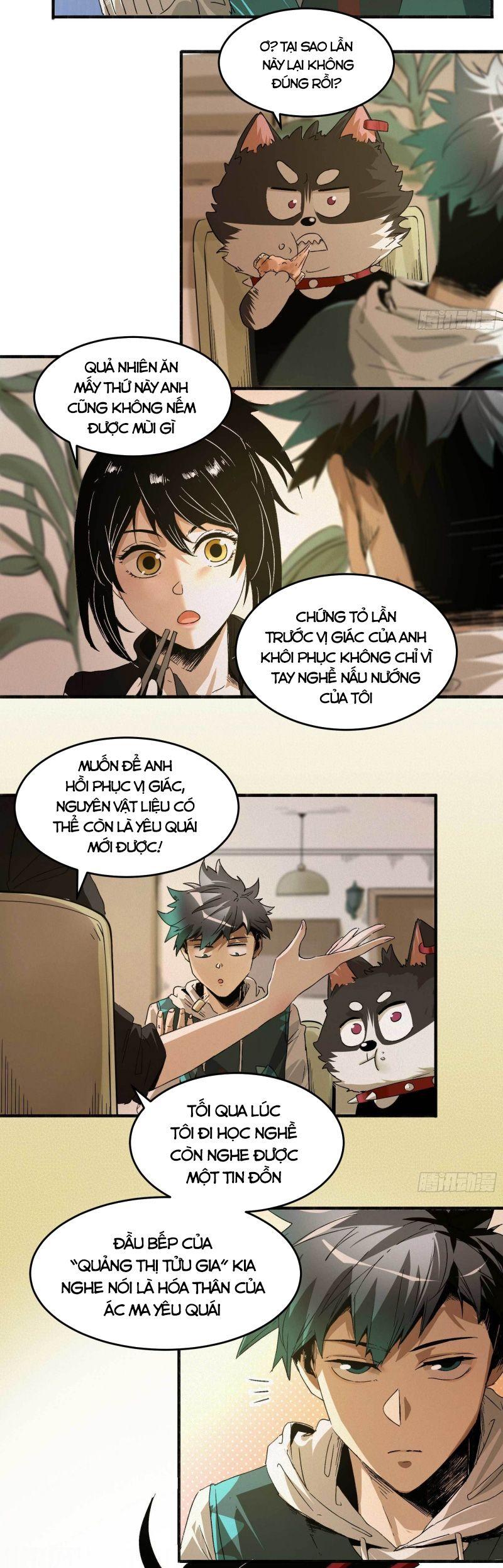 Con Quỷ Đã Sẵn Sàng Cho Bữa Tối ! Chapter 9 - Trang 6