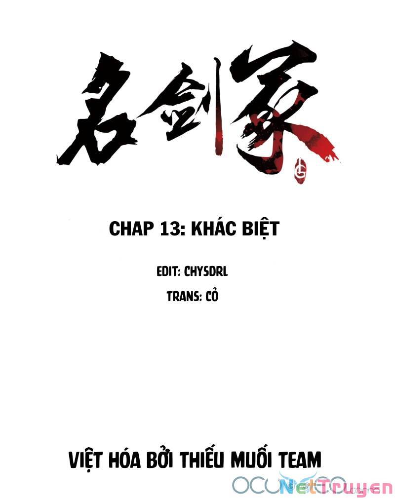 Danh Kiếm Chủng Chapter 13 - Trang 1