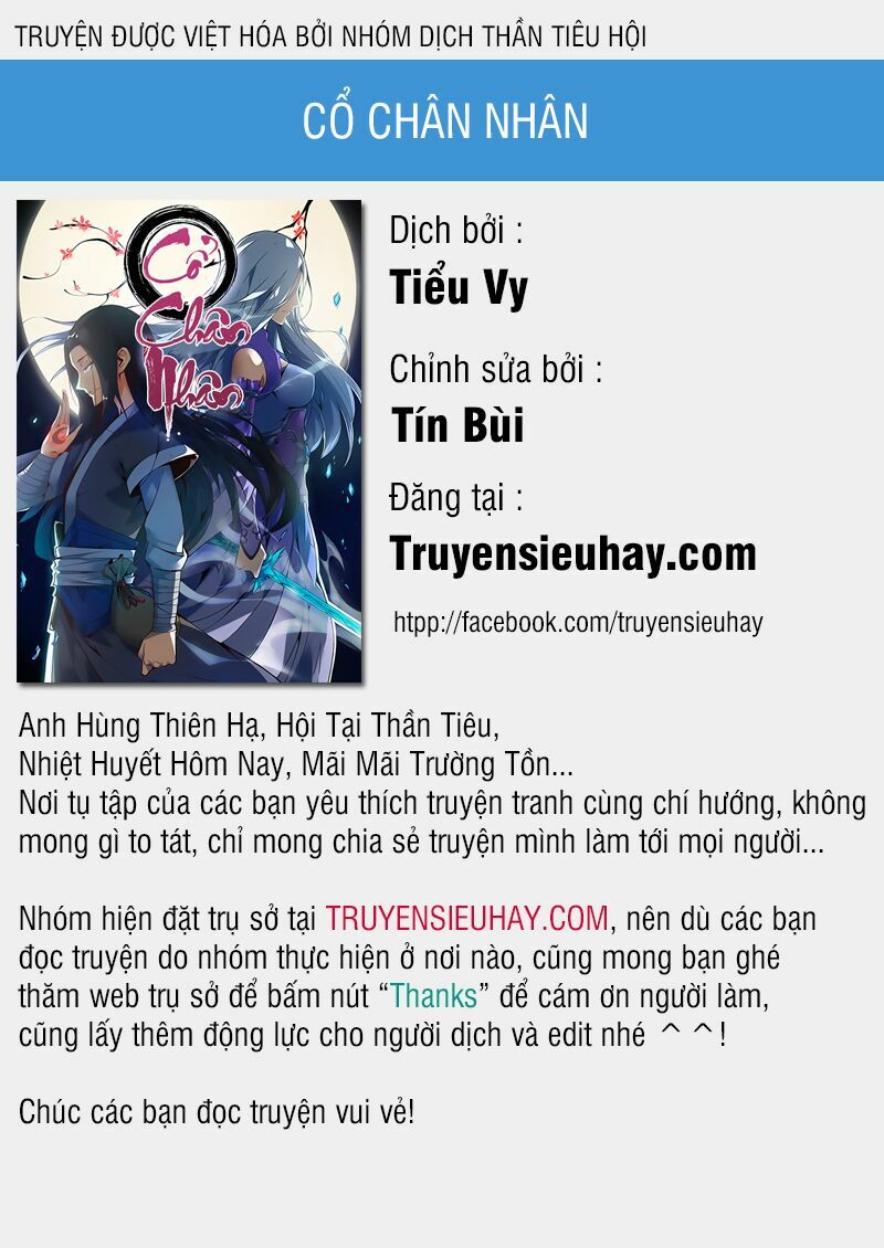 Cổ Chân Nhân Chapter 3 - Trang 0