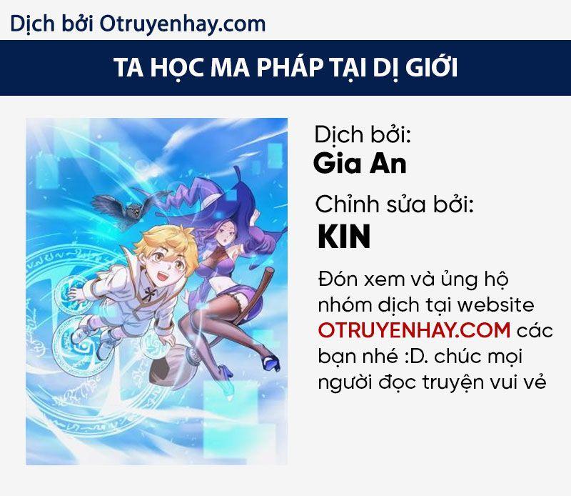 Ta Học Ma Pháp Tại Dị Giới Chapter 15 - Trang 0