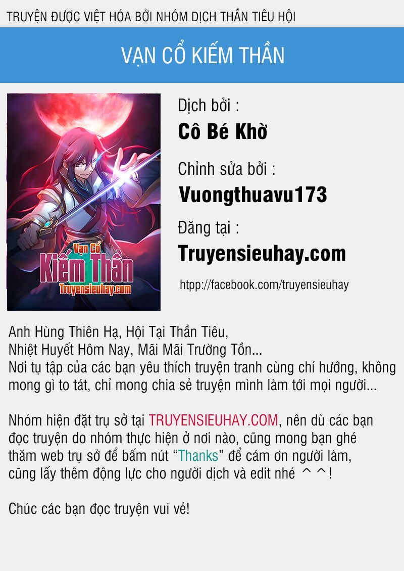 Vạn Cổ Kiếm Thần Chapter 74 - Trang 0