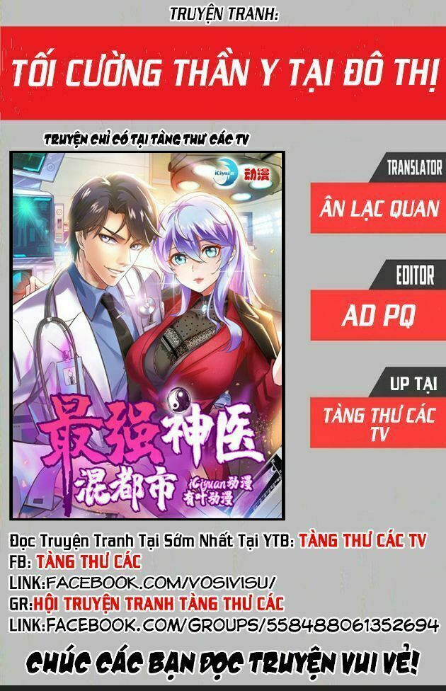 Tối Cường Thần Y Tại Đô Thị Chapter 2 - Trang 0