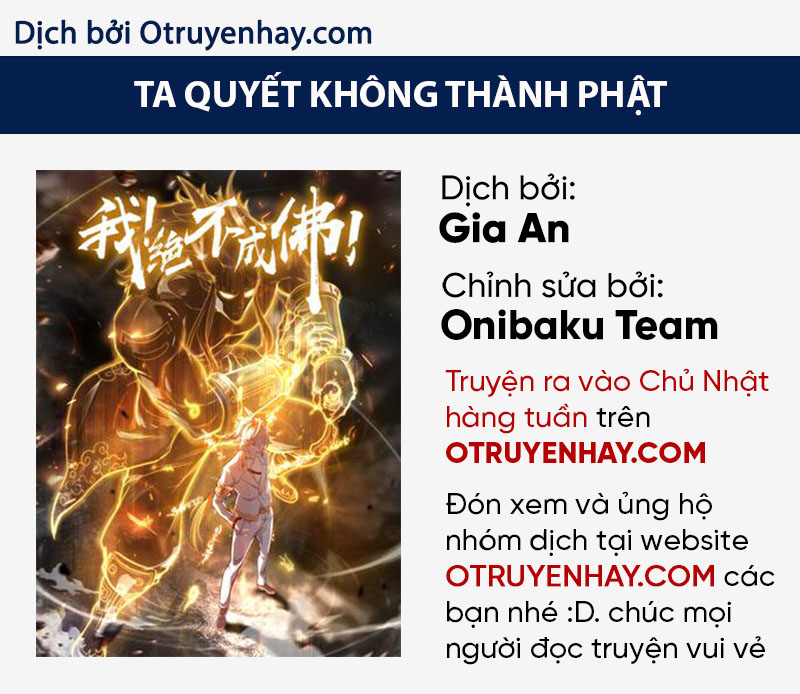 Ta Quyết Không Thành Phật Chapter 2 - Trang 0