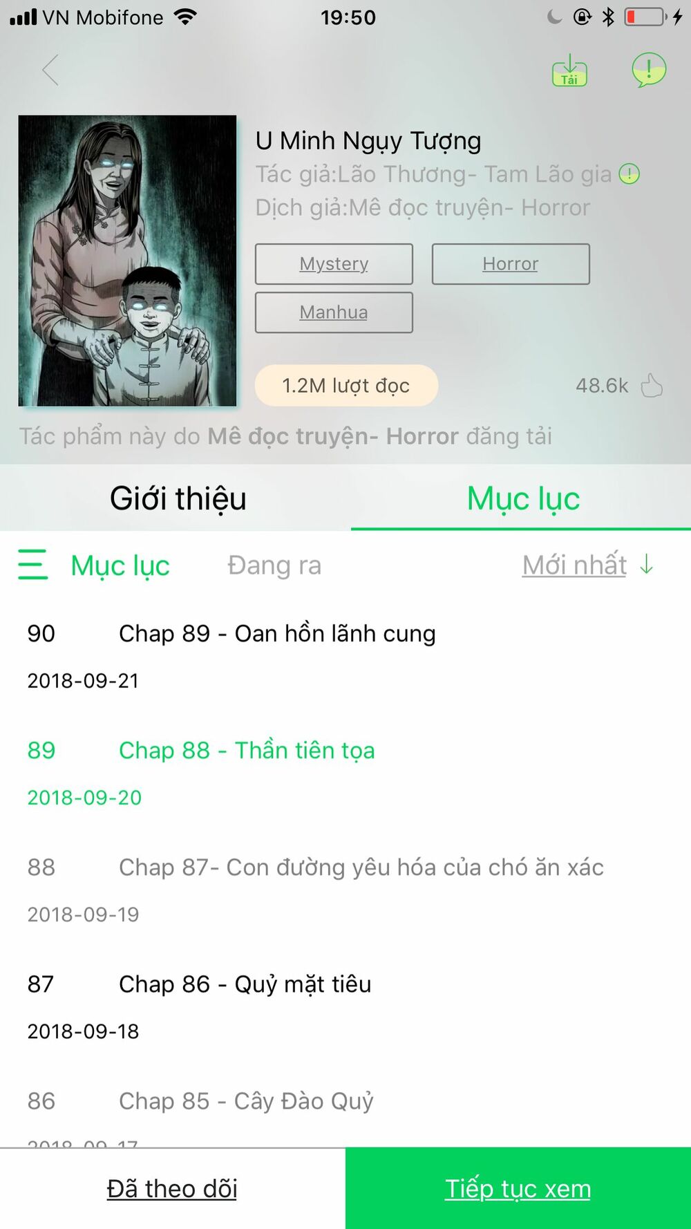 U Minh Ngụy Tượng Chapter 37 - Trang 72