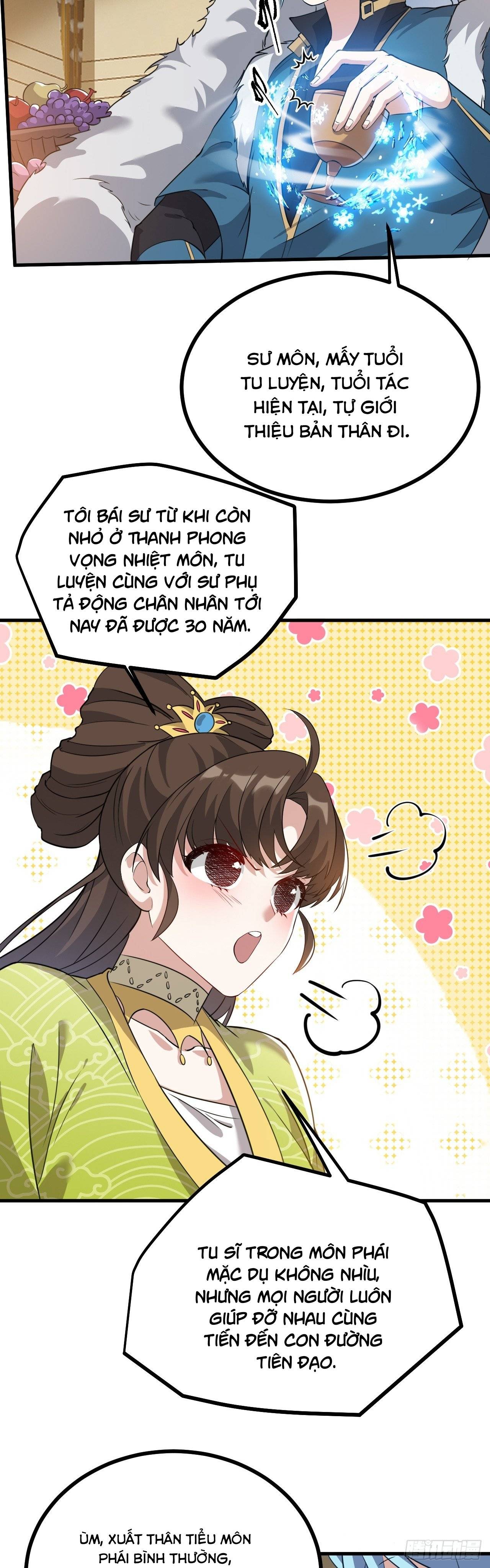 Tiên Nhân Này Quá Nghiêm Túc Chapter 3 - Trang 22