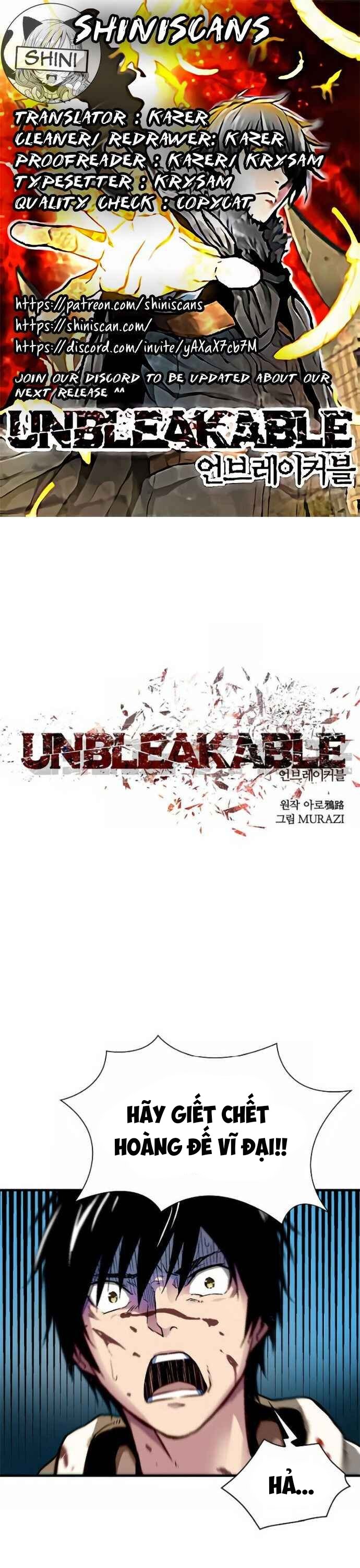 Unbreakable Chapter 2 - Trang 0