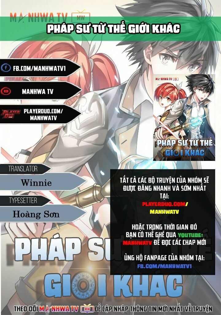 Pháp Sư Từ Thế Giới Khác Chapter 30 - Trang 1