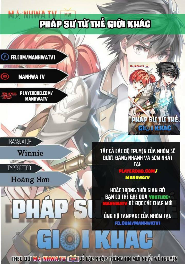 Pháp Sư Từ Thế Giới Khác Chapter 16 - Trang 0