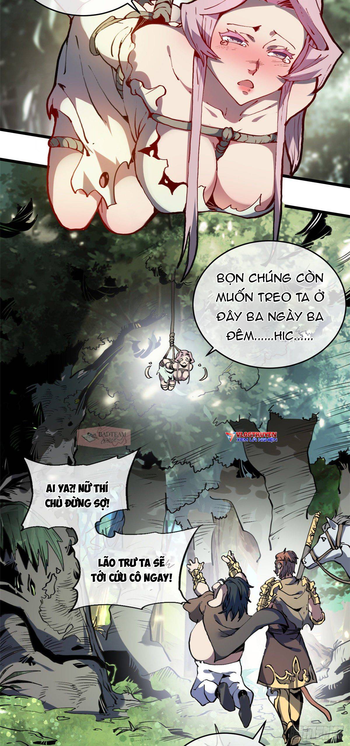 Lùi Ra Sau, Để Vi Sư Đến Chapter 1 - Trang 8