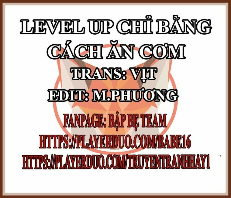 Level Up Chỉ Bằng Cách Ăn Cơm Chapter 32 - Trang 1