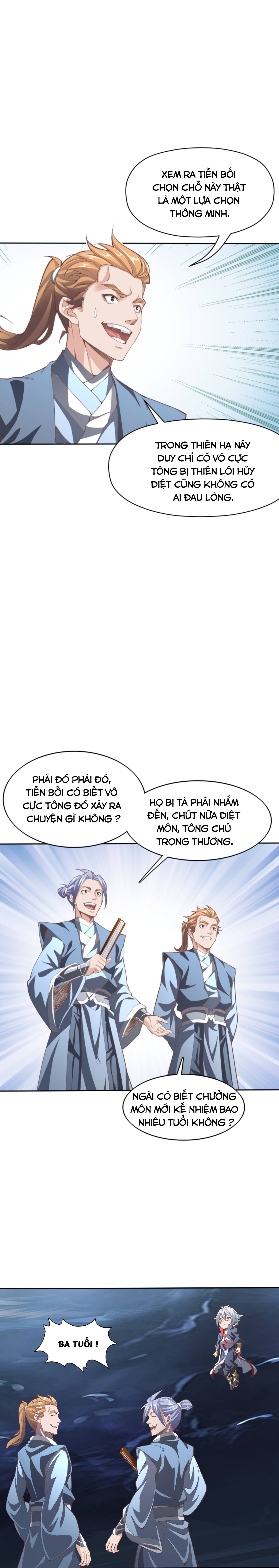 Điên Rồi Sao, Ba Tuổi Làm Chưởng Môn Chapter 7 - Trang 10