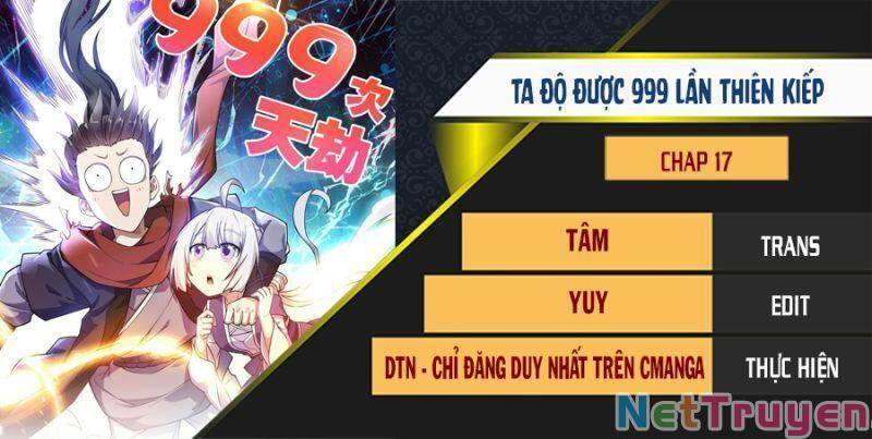 Ta Độ 999 Lần Thiên Kiếp Chapter 17 - Trang 0