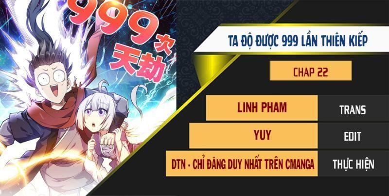 Ta Độ 999 Lần Thiên Kiếp Chapter 22 - Trang 0