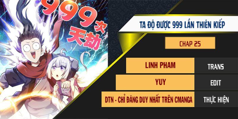 Ta Độ 999 Lần Thiên Kiếp Chapter 25 - Trang 0