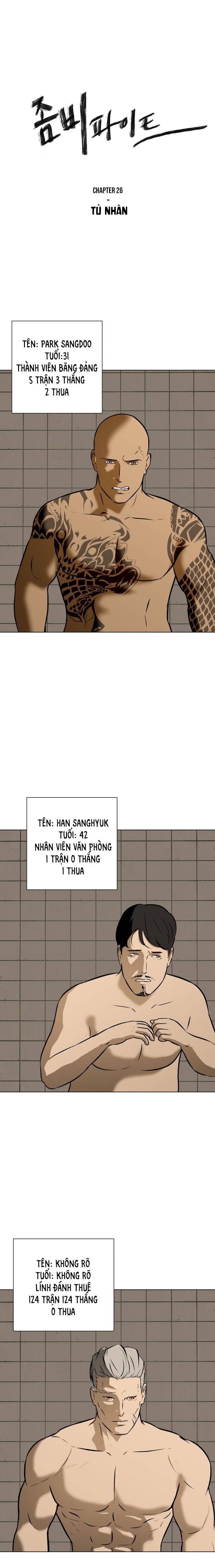 Sàn Đấu Của Thây Ma Chapter 26 - Trang 1