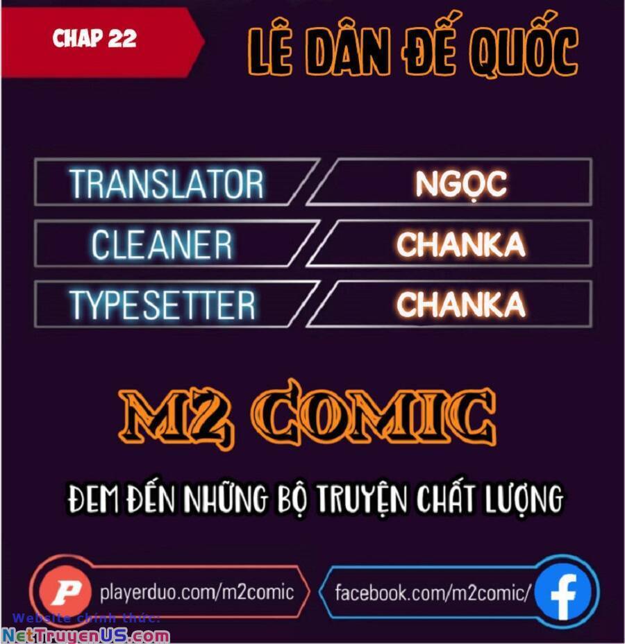 Đế Quốc Lê Man Chapter 22 - Trang 0