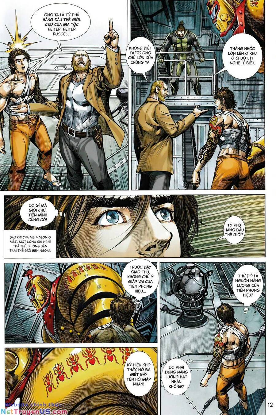 Hổ Giáp Nhân Armour Man Chapter 5 - Trang 11