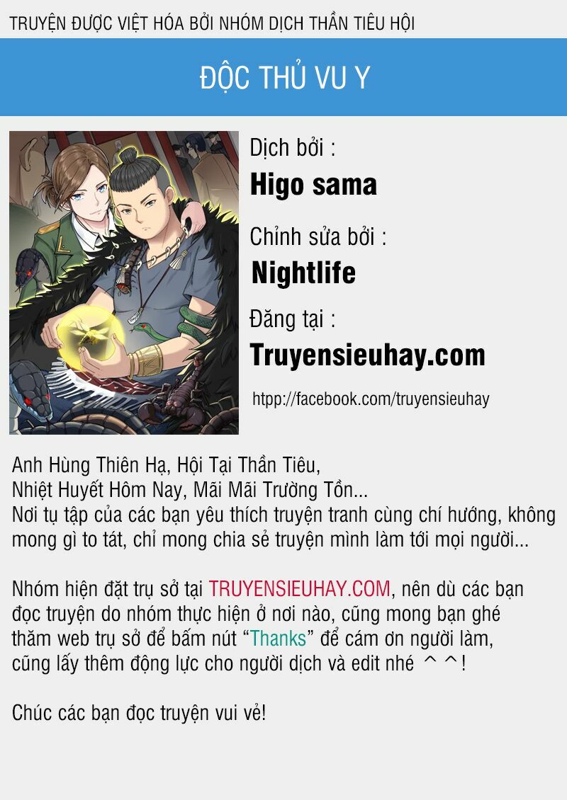 Độc Thủ Vu Y Chapter 28 - Trang 0