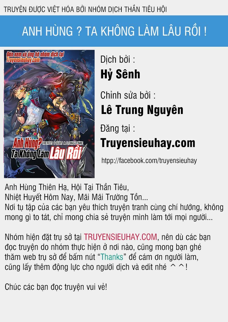 Anh Hùng ? Ta Không Làm Lâu Rồi Chapter 31 - Trang 0