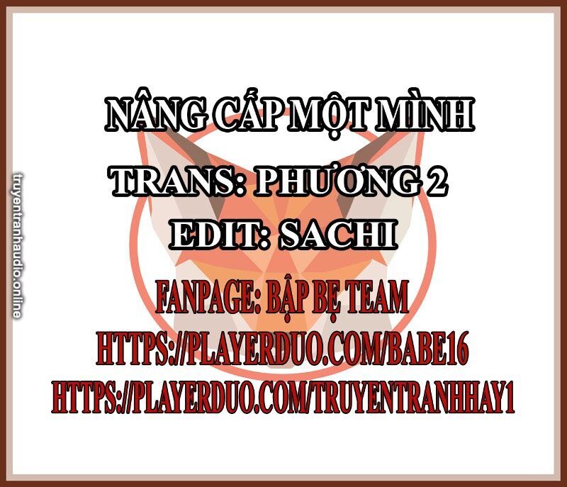 Nâng Cấp Một Mình Chapter 9 - Trang 0