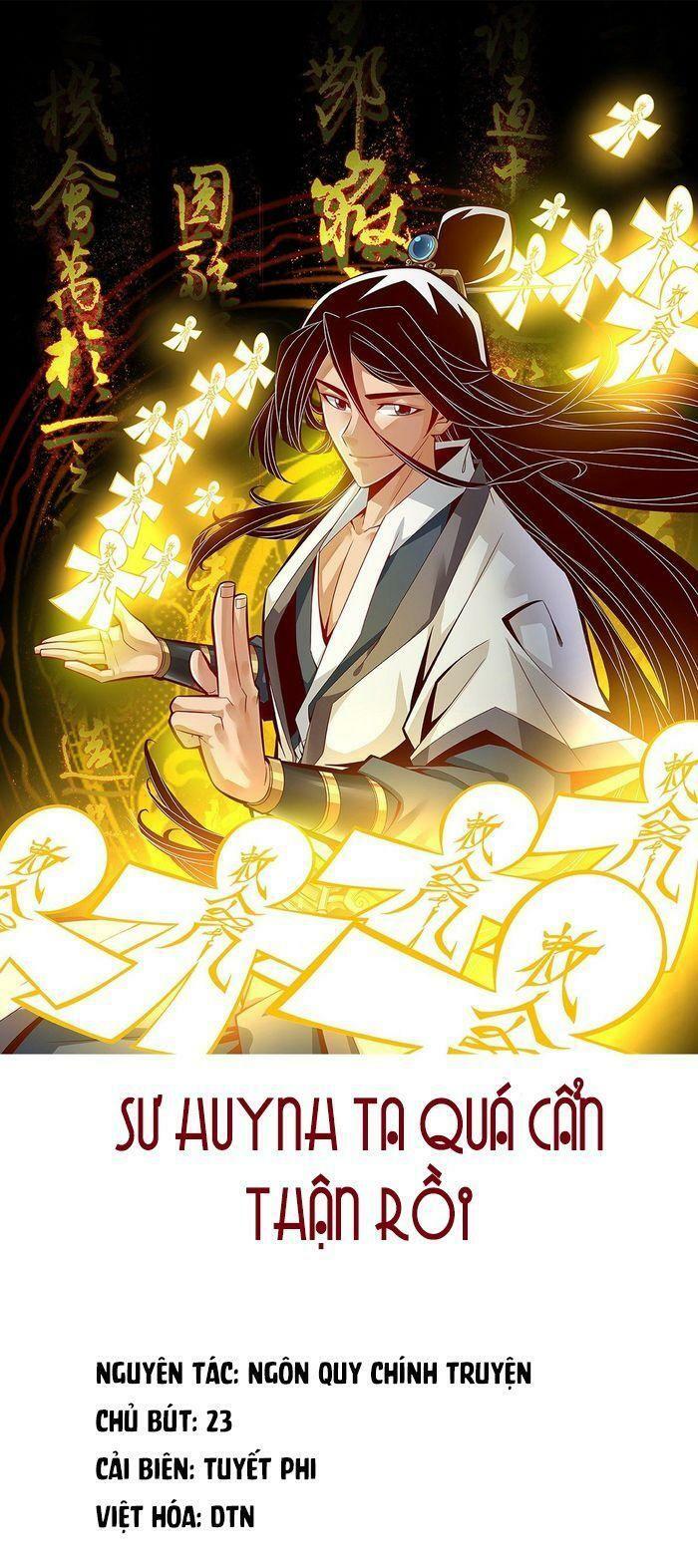 Sư Huynh Của Ta Quá Cẩn Thận Rồi Chapter 4 - Trang 0