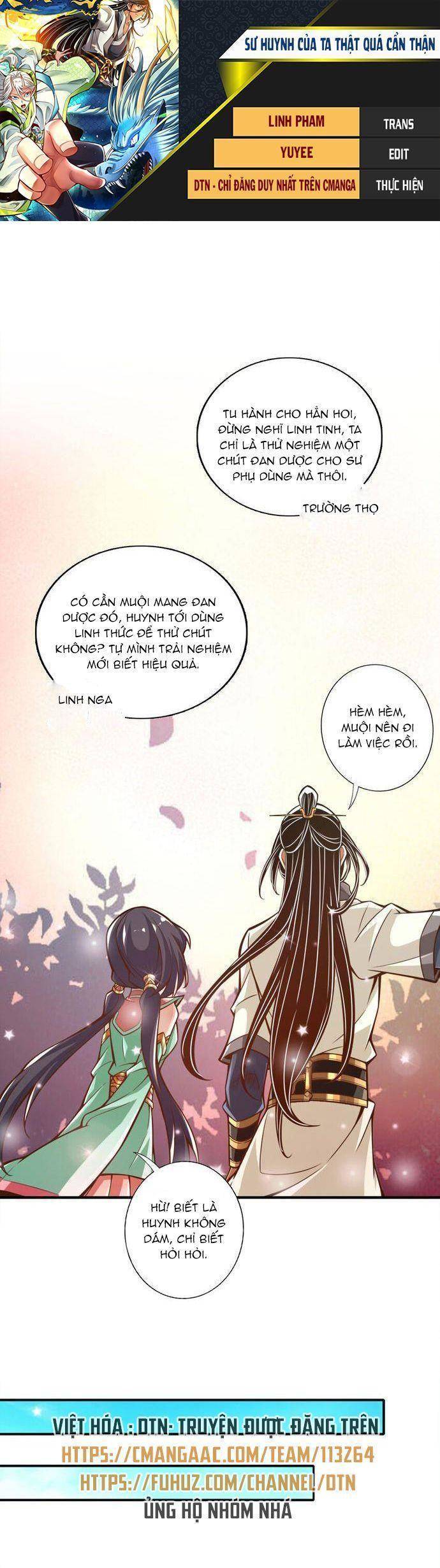 Sư Huynh Của Ta Quá Cẩn Thận Rồi Chapter 162 - Trang 0