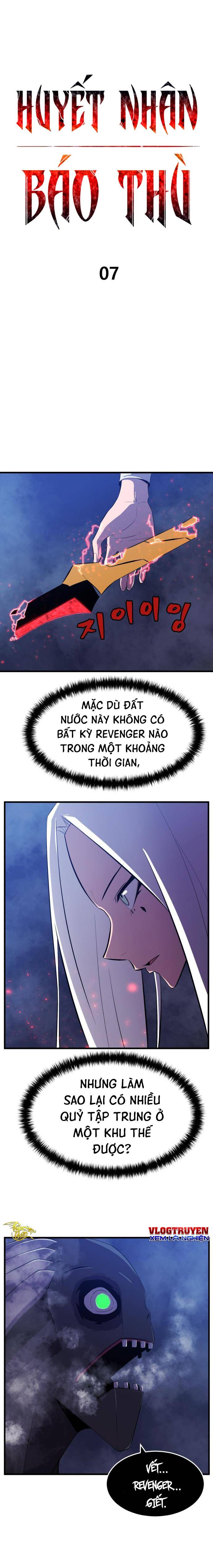 Huyết Nhân Báo Thù Chapter 7 - Trang 1