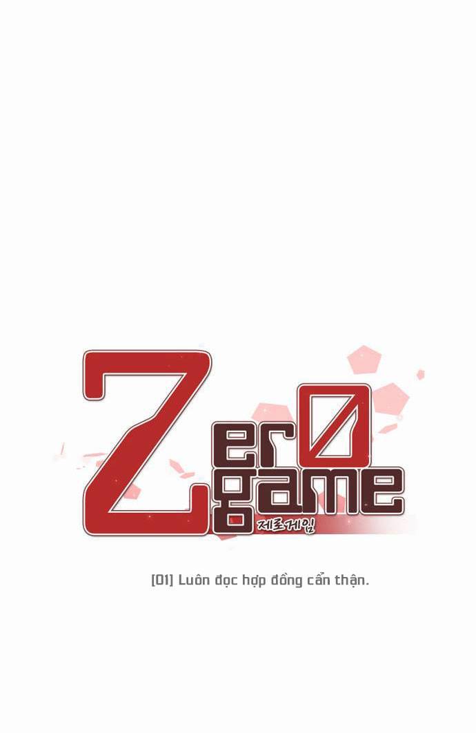 Zero Game Chapter 1 - Trang 13