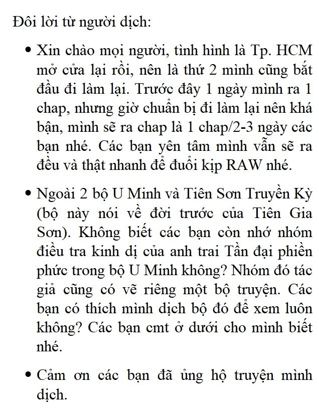 Tiên Sơn Truyền Kỳ Chapter 8 - Trang 0