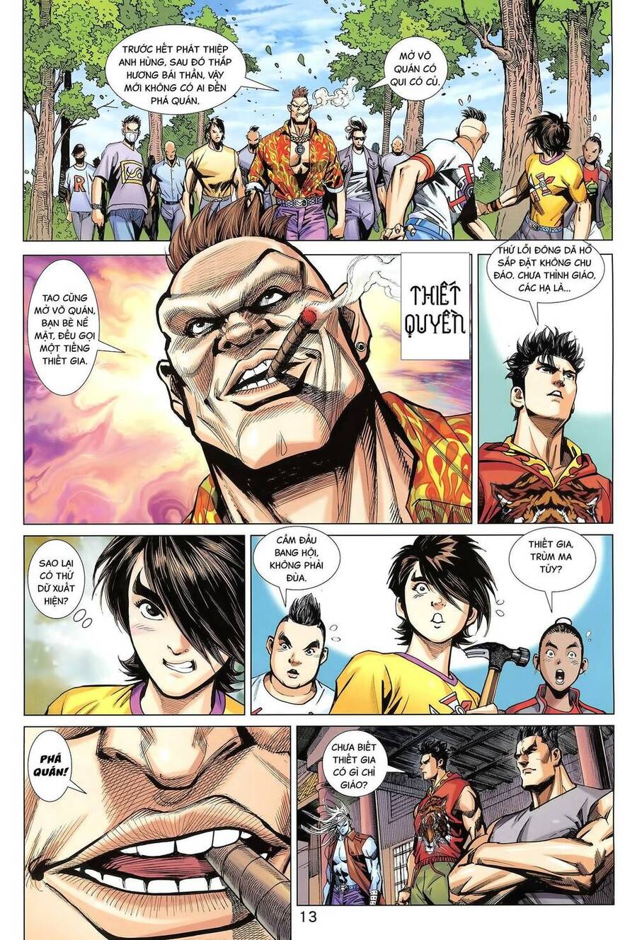 Long Hổ 5 Thế 3 Thế Cừu Chapter 64 - Trang 12