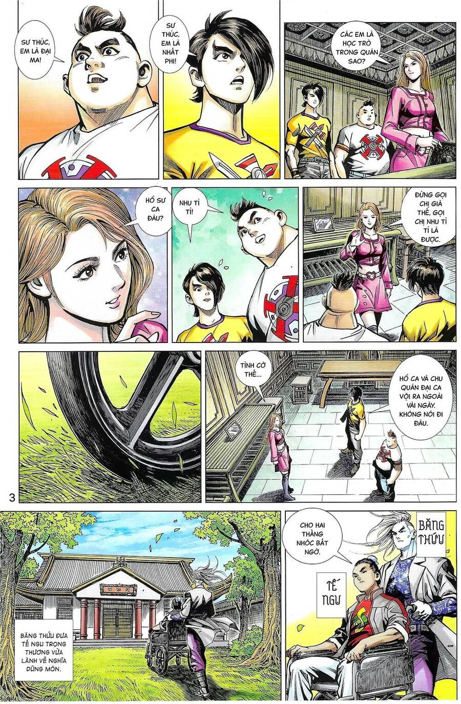 Long Hổ 5 Thế 3 Thế Cừu Chapter 84 - Trang 2