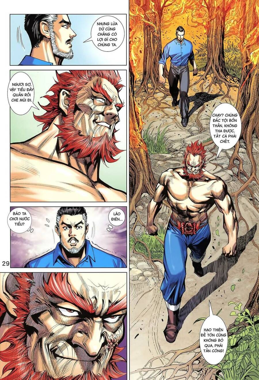 Long Hổ 5 Thế 3 Thế Cừu Chapter 77 - Trang 28