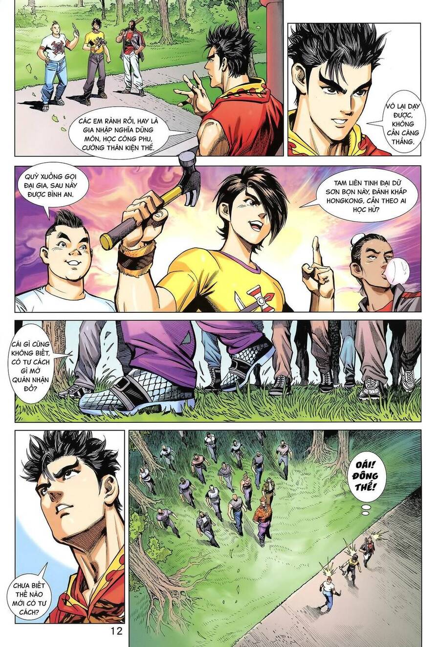 Long Hổ 5 Thế 3 Thế Cừu Chapter 64 - Trang 11