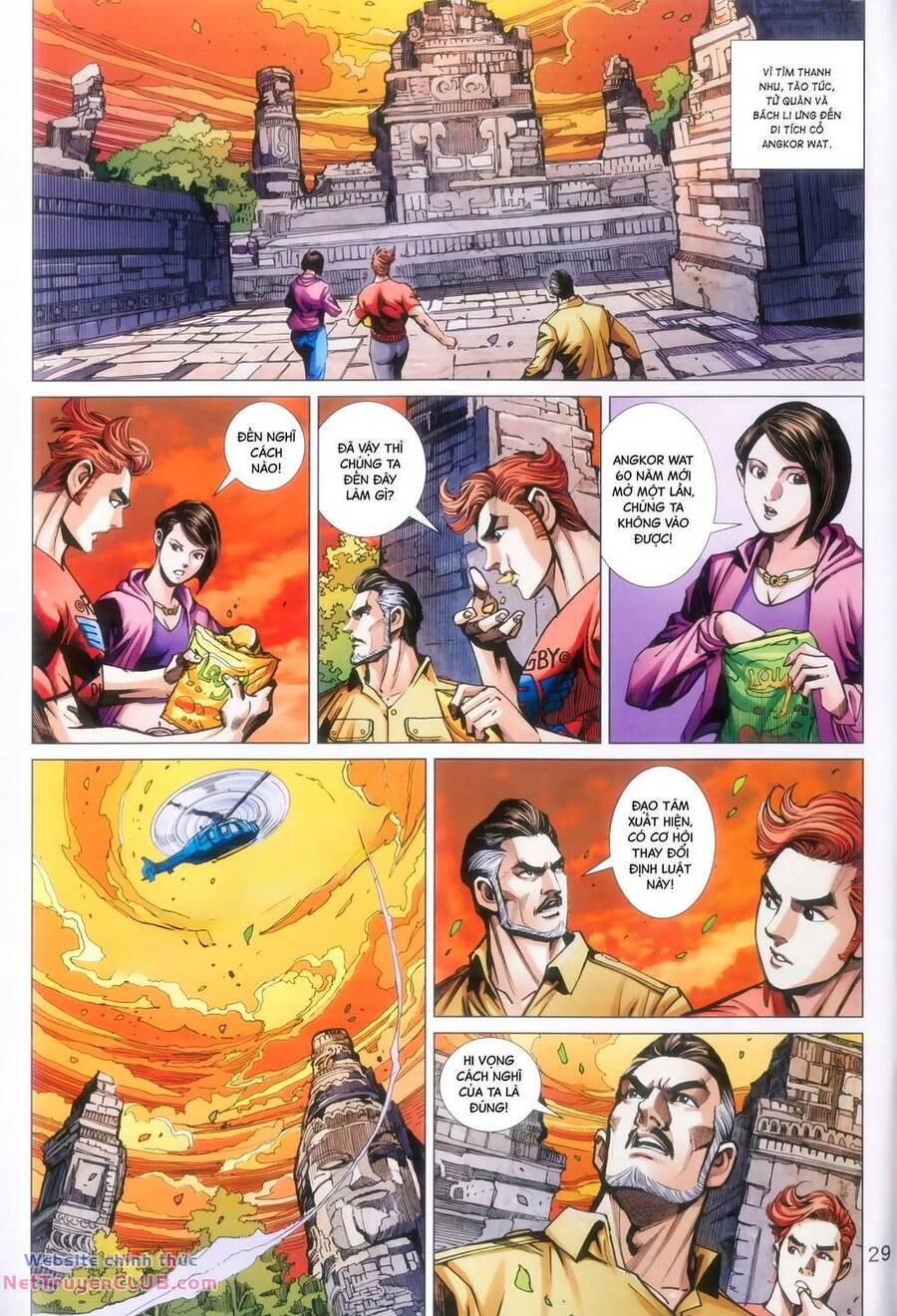 Long Hổ 5 Thế 3 Thế Cừu Chapter 103 - Trang 28