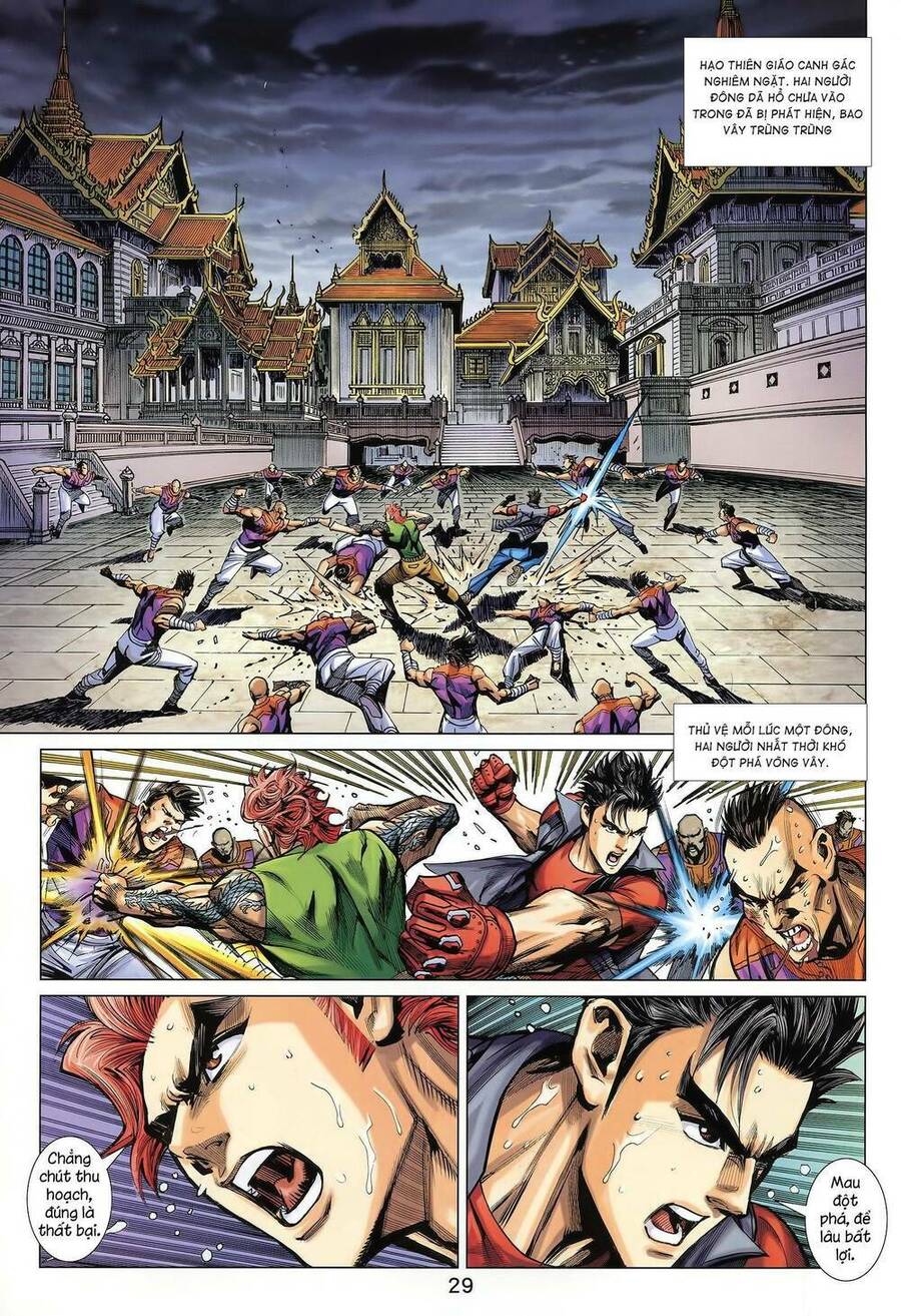 Long Hổ 5 Thế 3 Thế Cừu Chapter 32 - Trang 12