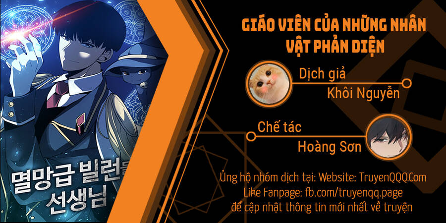 Giáo Viên Của Những Nhân Vật Phản Diện Chapter 17 - Trang 0