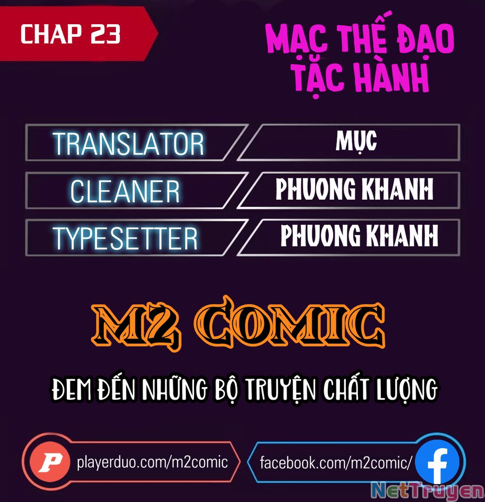 Mạt Thế Đạo Tặc Hành Chapter 23 - Trang 0