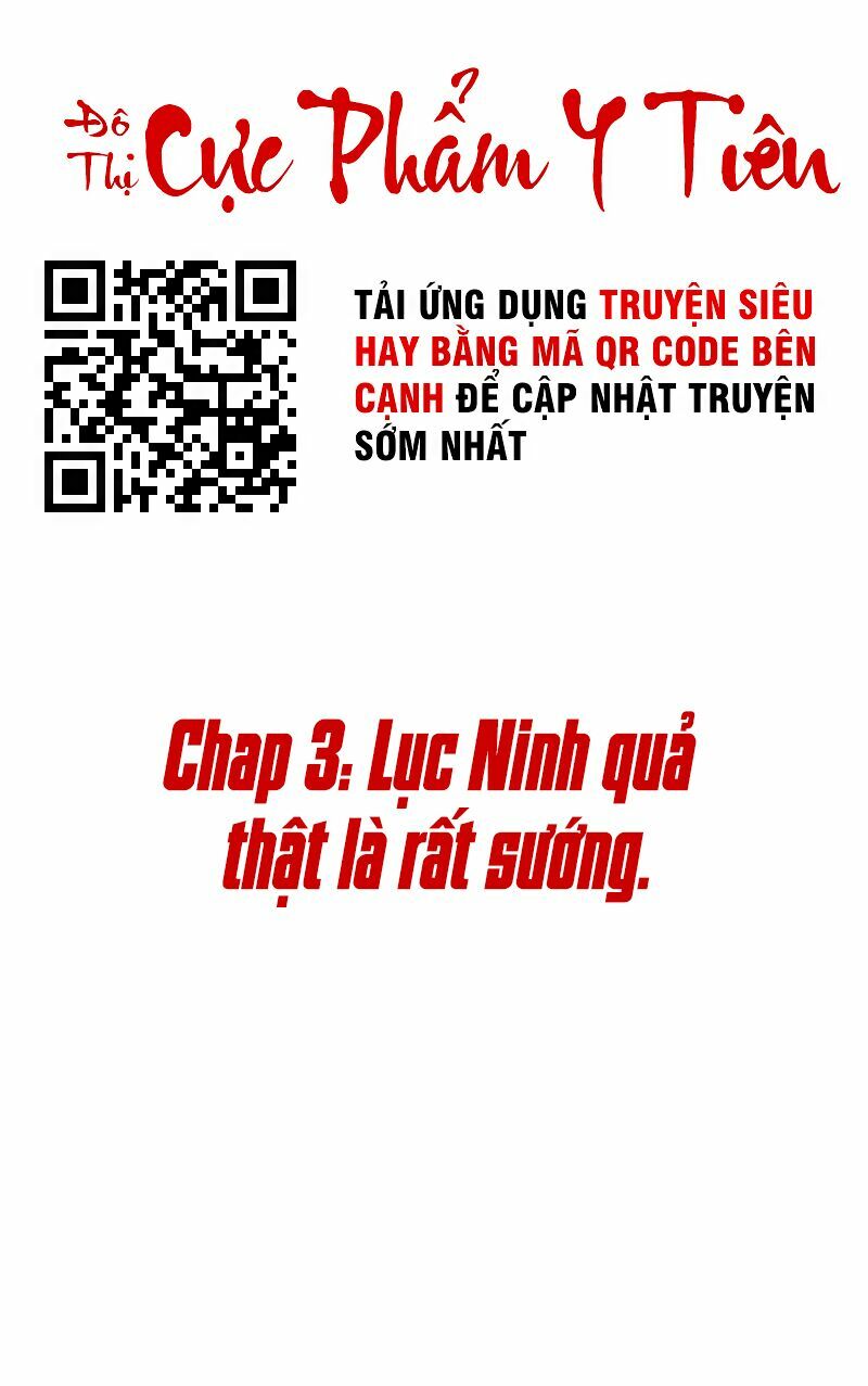 Đô Thị Cực Phẩm Y Tiên Chapter 3 - Trang 1