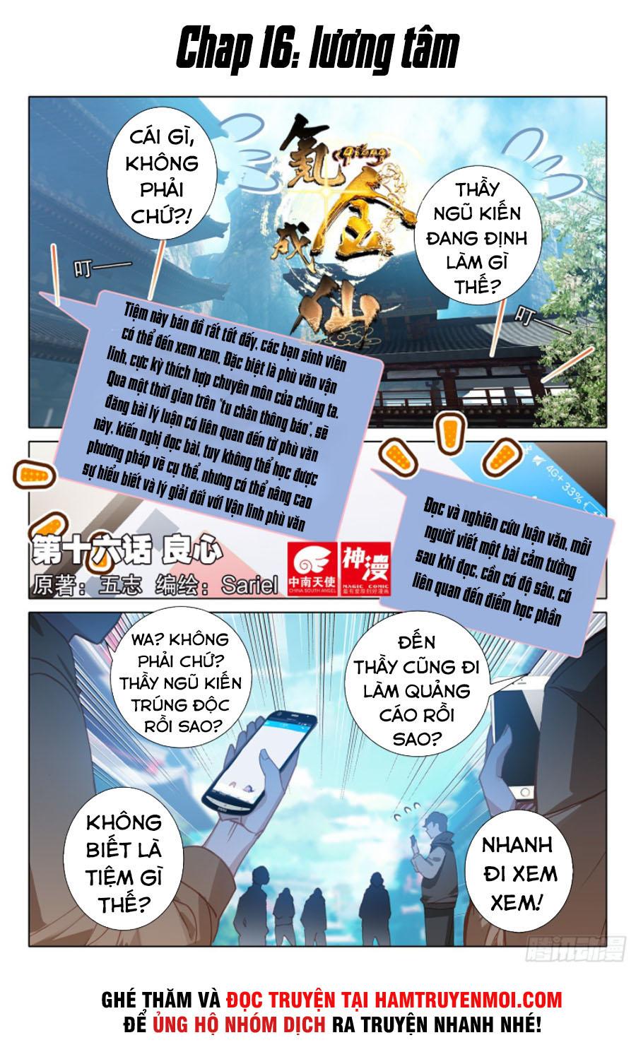 Khắc Kim Thành Tiên Chapter 16 - Trang 0