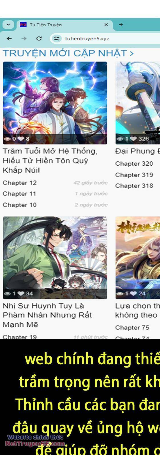 Trăm Tuổi Mở Hệ Thống, Hiếu Tử Hiền Tôn Quỳ Khắp Núi! Chapter 13 - Trang 0