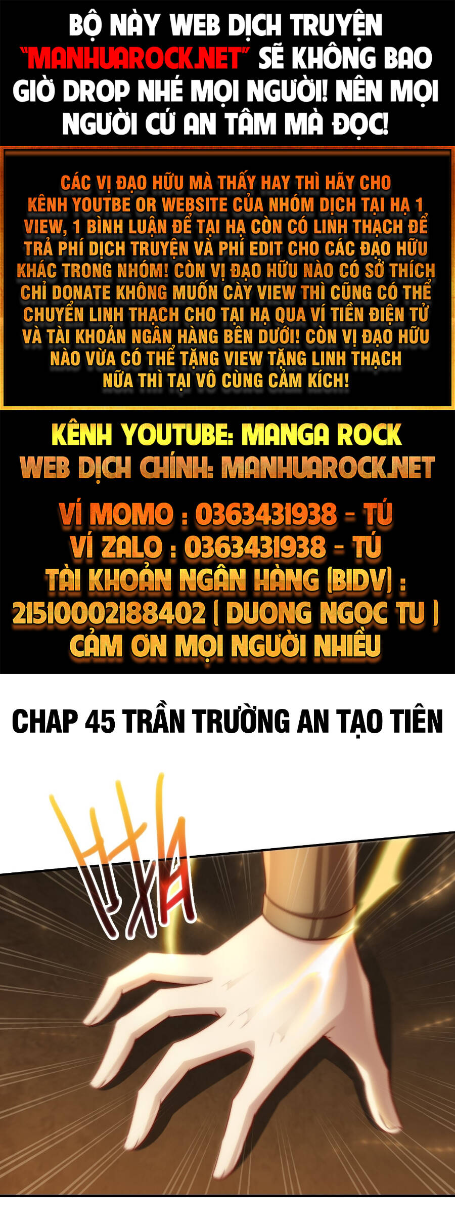 Từ Lúc Bắt Đầu Liền Vô Địch Chapter 45 - Trang 0