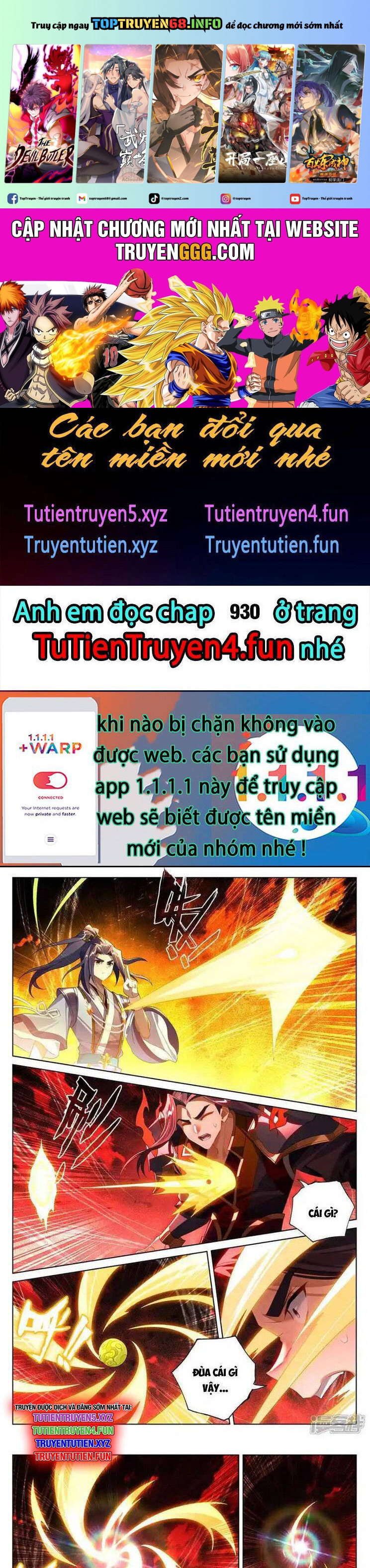 Nguyên Tôn Chapter 929 - Trang 0