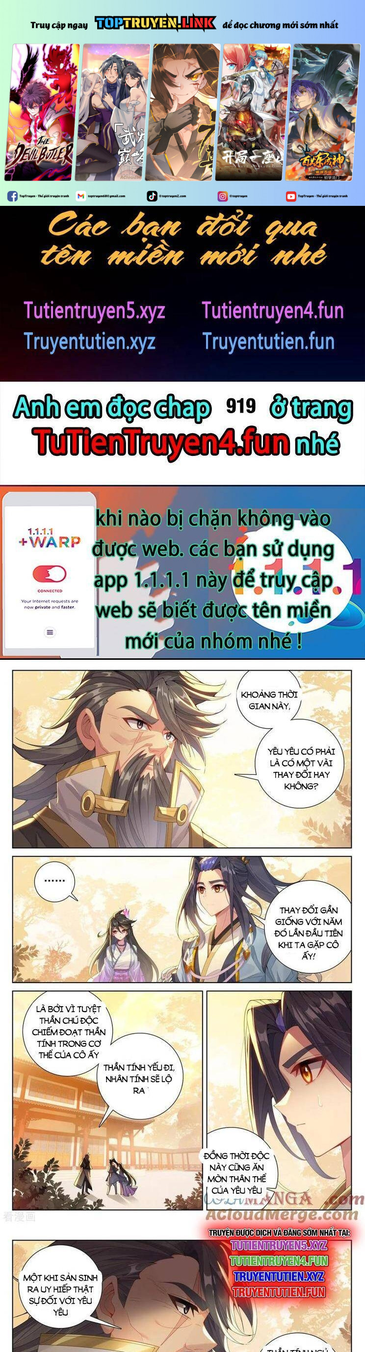 Nguyên Tôn Chapter 918 - Trang 0