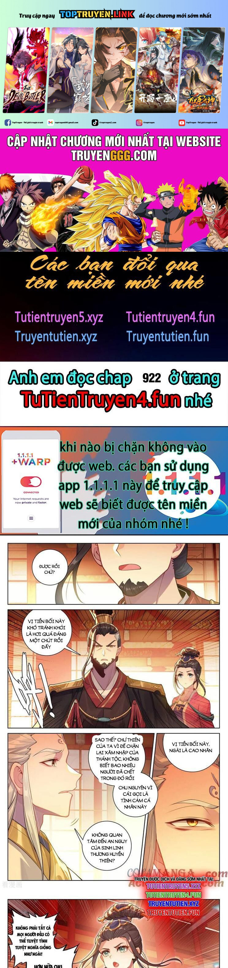 Nguyên Tôn Chapter 921 - Trang 0