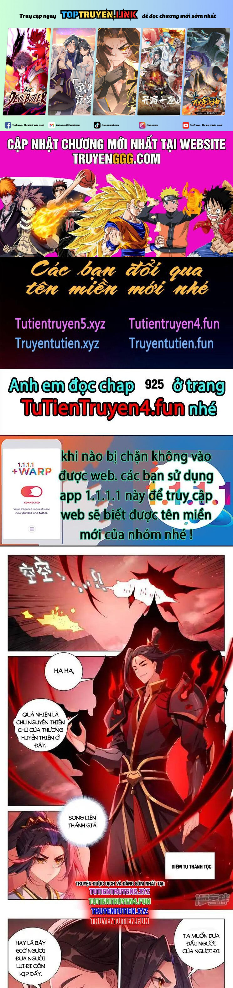 Nguyên Tôn Chapter 924 - Trang 0