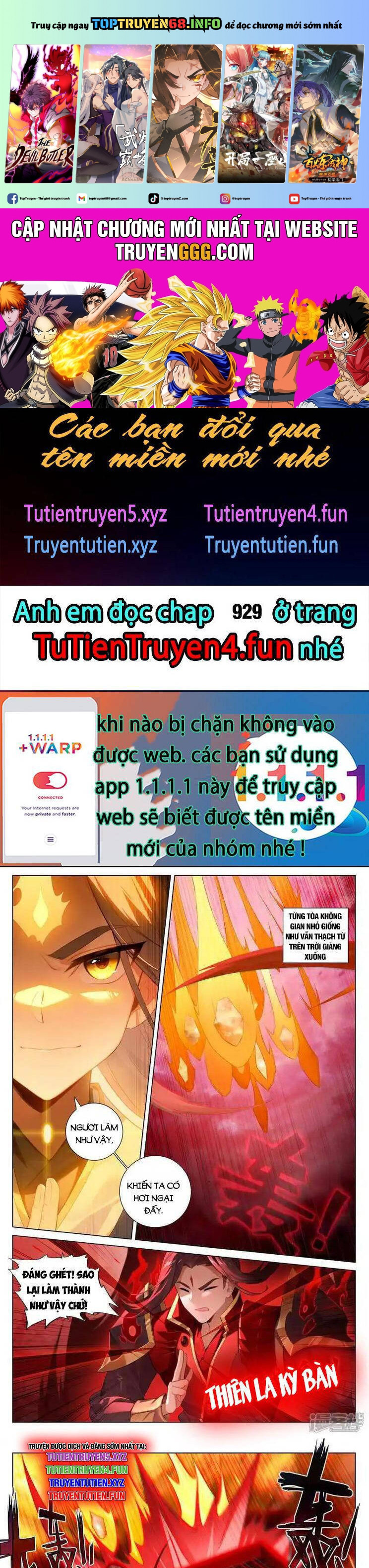 Nguyên Tôn Chapter 928 - Trang 0