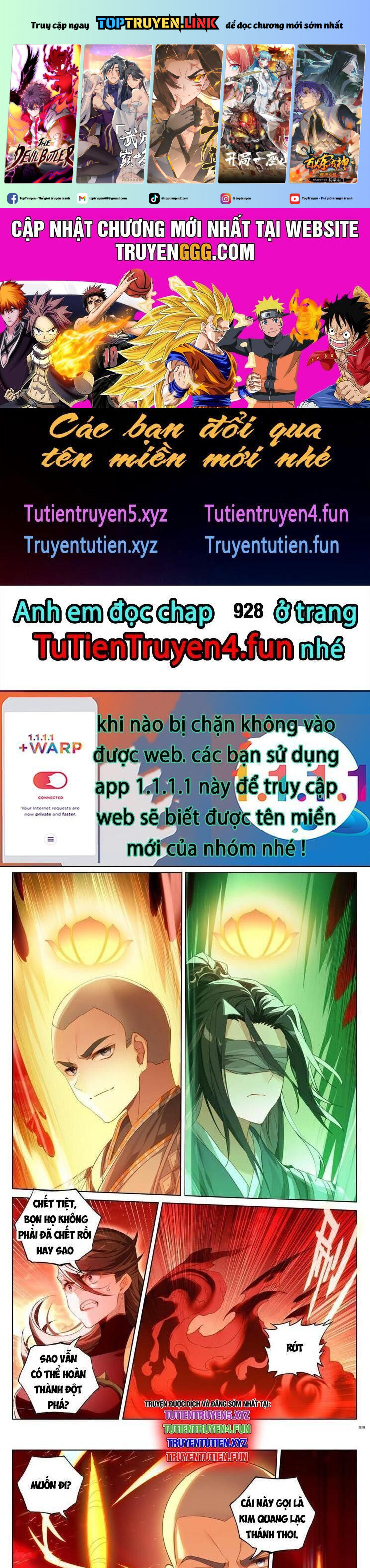 Nguyên Tôn Chapter 927 - Trang 0