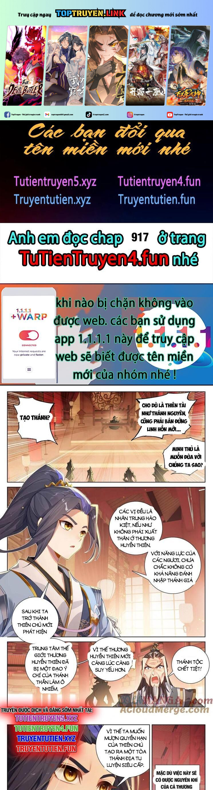 Nguyên Tôn Chapter 916 - Trang 0